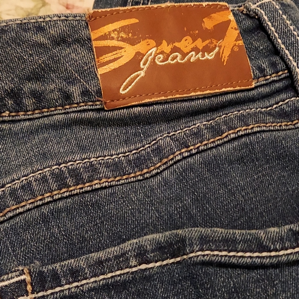 Seven7 Jeans distressed crop - Picture 4 of 5
